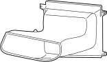 Image of Radiator Support Air Deflector image for your 2019 Porsche 718 Cayman 2.0L M/T Base Hatchback 