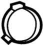 Image of Clamp. Hose. Clamp used on the engine. image for your 2012 Porsche Cayman   