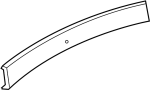 Image of Liftgate Trim (Upper) image for your 2016 Porsche Panamera   