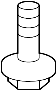 Image of Center High Mount Stop Light Screw image for your 1986 Porsche 911