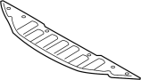 Image of Bumper Splash Shield (Front, Lower). Splash shield. image for your 2016 Porsche Boxster   