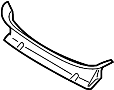 Image of Radiator Support Air Duct (Front, Rear, Upper) image for your 2017 Porsche Cayenne   