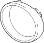 Image of Fog Light Trim image for your 2001 Porsche Boxster  Roadster S Convertible 
