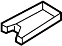 Image of Strap. RETAINING. Bracket. A bracket for a cowl. A. image for your Porsche
