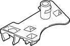 Image of FIXTURE. Floor Jack Bracket. Holder. Spare Tire Bracket. A bracket for a floor. image for your 2022 Porsche 911  Carrera S Convertible 