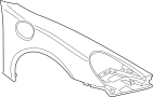 View Fender (Left, Front) Full-Sized Product Image