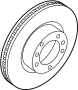 Image of Disc Brake Rotor image for your 2023 Porsche 718 Cayman   