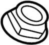 Image of Nut. Strut. Suspension. (Upper). Part cannot be reused. image for your 2021 Porsche 718 Cayman 2.0L A/T T Hatchback 