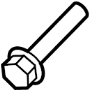 Image of Bolt. Shaft. Column. (Upper, Lower). Bolt used to fasten the. image for your 2015 Porsche 911 3.4L 6 cylinder A/T AWD Targa 4 Targa 