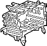 Image of Support. Instrument. Frame. Bracket. Panel. (Front, Lower). Bracket for the. image for your Porsche