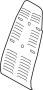 View Seat Back Reinforcement Plate Full-Sized Product Image