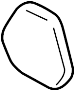 View Headrest. Pad. (Upper) Full-Sized Product Image