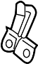 View Striker. Bracket. Seat. Lock. Folding. (Lower) Full-Sized Product Image