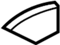 View Door Trim Molding (Front, Lower) Full-Sized Product Image