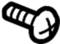 Image of Screw. Quarter. Trim. Panel. Air. (Upper). Engine Air Intake Hose. image for your 2011 Porsche Cayman   