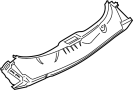 Image of Trim. Panel. (Rear, Upper, Lower). The scruff plate is. image for your 2014 Porsche Cayman  S Hatchback 