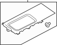 Image of Interior Quarter Panel Trim Panel Access Cover image for your 2014 Porsche Cayman  S Hatchback 