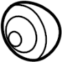 Image of Air. NUT. Grommet. Filter. Cleaner. Housing. HEXAGON. Air Filter Housing. image for your 2023 Porsche 718 Boxster   