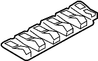 9A110101000 Engine Oil Sump Windage Tray (Upper)