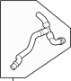 Image of AS COOLANT LINE. Inlet hose. image for your 1986 Porsche 911