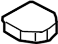 View COVER. CAP, BODYSHELL.  Full-Sized Product Image