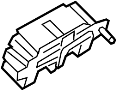 Image of Liftgate Lock Striker Plate (Upper, Lower) image for your 2011 Porsche Cayenne   