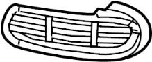 Image of Grille (Lower) image for your 2021 Porsche 718 Boxster 2.5L A/T S Convertible 