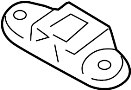 View Windshield. Support. Spacer. (Lower) Full-Sized Product Image