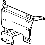 Image of Radio Amplifier Bracket image for your 2011 Porsche Panamera   