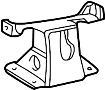 Image of Console Bracket (Front, Rear, Lower) image for your 2003 Porsche 911 3.6L 6 cylinder M/T AWD Turbo Coupe 
