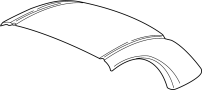 Image of Convertible Top Assembly image for your 2022 Porsche 718 Spyder   