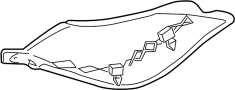 Image of Covering, Top Guide. Trim. image for your 2001 Porsche Boxster  Roadster Convertible 