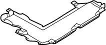 Image of Floor Pan Splash Shield image for your Porsche
