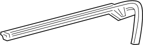 Image of Door Window Belt Weatherstrip image for your Porsche