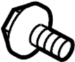 View Hinge. Bolt. Screw. (Upper, Lower) Full-Sized Product Image