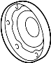 Image of CV Axle Shaft Carrier Bearing Cover image for your 2018 Porsche 718 Cayman   