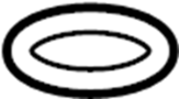 Image of Engine Oil Filler Cap O-Ring image for your Porsche