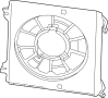 Image of Engine Cooling Fan Shroud image for your 2024 Porsche 718 Boxster  GTS 4.0 Convertible 