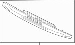 Image of Center High Mount Stop Light image for your 2006 Porsche 911 3.6L 6 cylinder A/T AWD Carrera 4 Convertible 