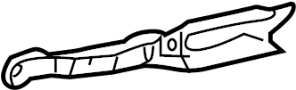 View Bumper Cover Support Rail (Lower) Full-Sized Product Image