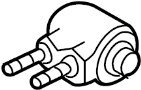 Image of NLA - CONTROL ARM FL. Trailing arm bearing. image for your 2003 Porsche 911 Turbo Coupe M/T AWD