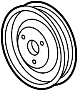 Image of Power Steering Pump Pulley image for your 2012 Porsche 911 3.6L 6 cylinder M/T AWD Carrera 4 Coupe 
