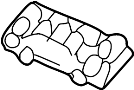 View Windshield. Support. Spacer. (Lower) Full-Sized Product Image