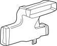 View Instrument Panel Air Duct Full-Sized Product Image