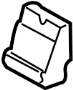 Image of Seat. Insulator. Frame.  Seat Back Frame. image for your 1999 Porsche 911