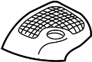 Image of Cover. Grille. A cover used to cover. image for your 2012 Porsche 911   