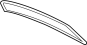 Image of Seal. Glass. (Rear, Lower). A gasket used to prevent. image for your 2012 Porsche 911  Carrera 4 Convertible 