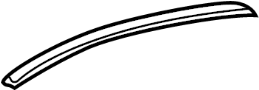 Image of Roof Molding image for your 2012 Porsche 911  Carrera 4 Convertible 