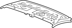 Image of Convertible Top Frame Guide image for your 2004 Porsche 911  Carrera 4S Convertible 