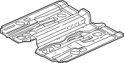Image of Floor Pan image for your 2005 Porsche 911  Turbo Coupe 